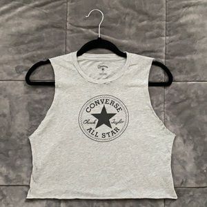 Converse Cropped Muscle Tee